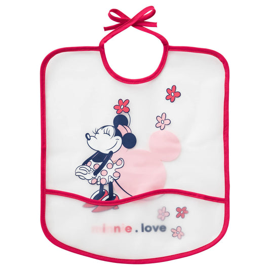 Bavoir imperméable Minnie Confettis - 6 mois Disney Baby - BB Malin