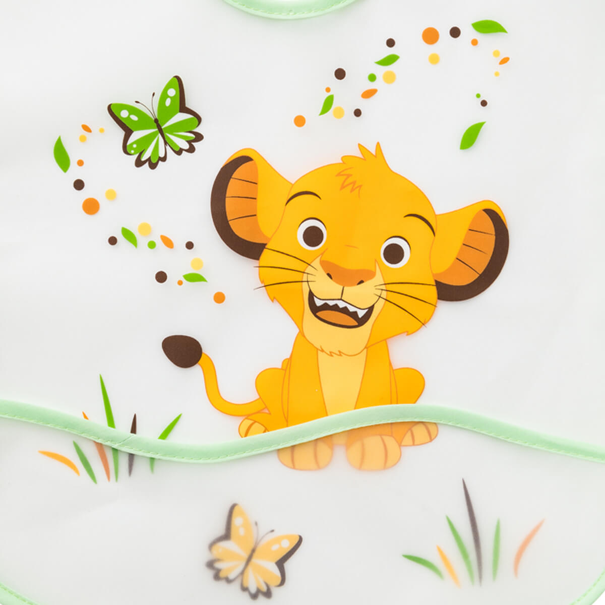 Bavoir imperméable Roi Lion Jungle - 6 mois Disney Baby - BB Malin