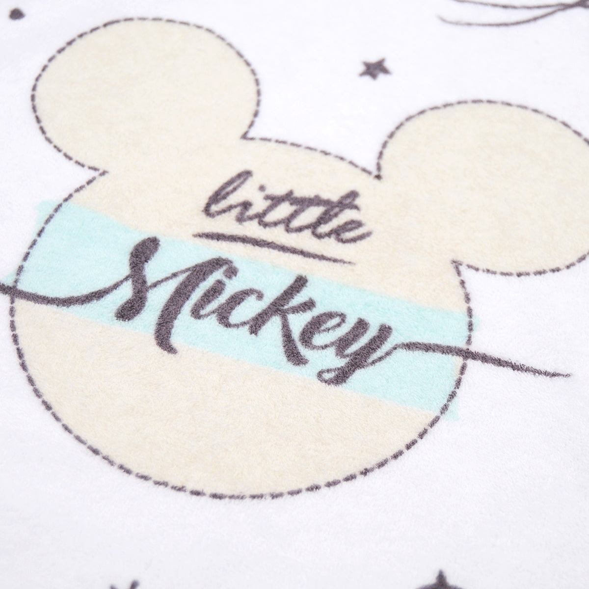Bavoir maternelle avec étiquette nom Disney Mickey Little One Disney Baby - BB Malin
