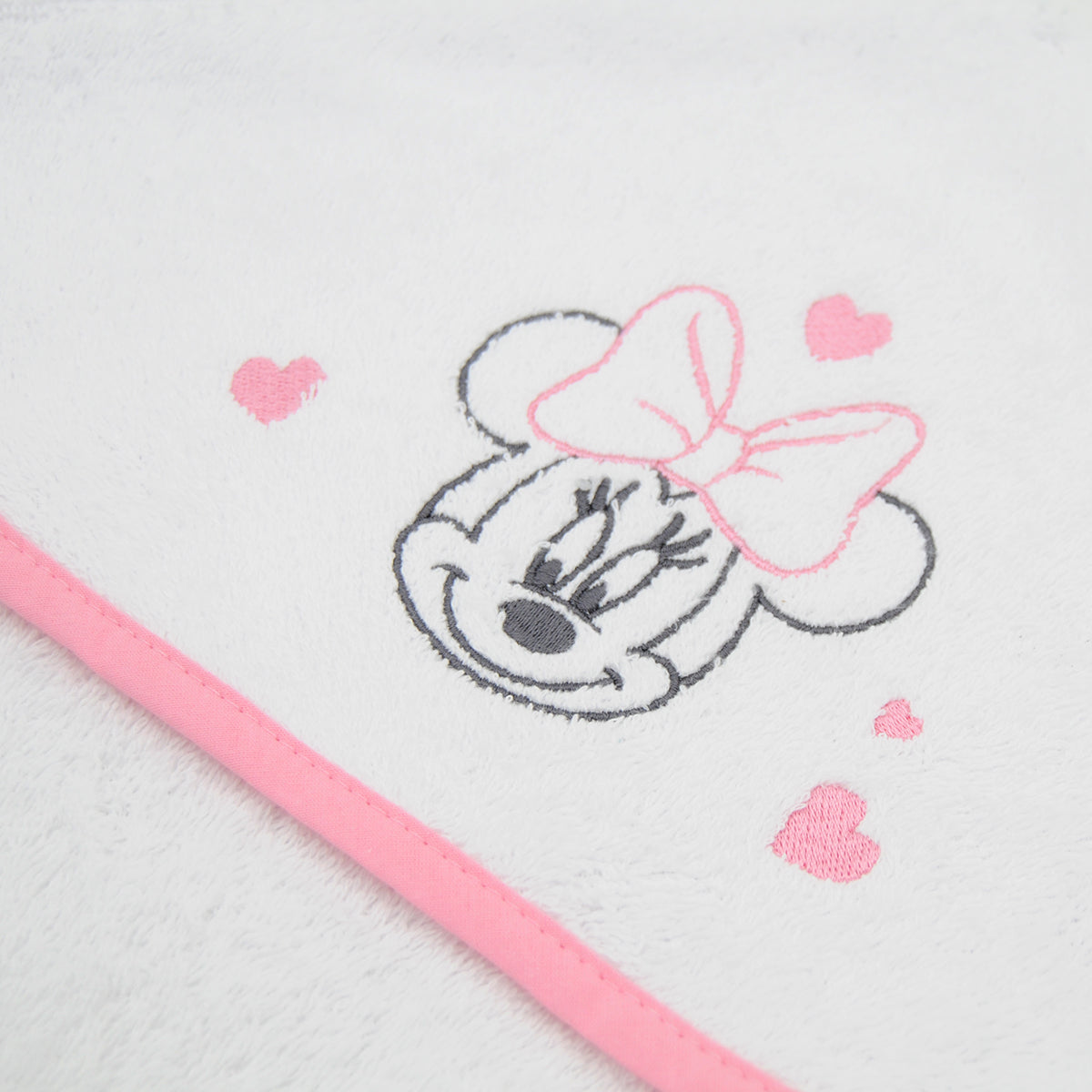 Cape de bain en éponge Disney Minnie 75x75 cm Disney Baby - BB Malin