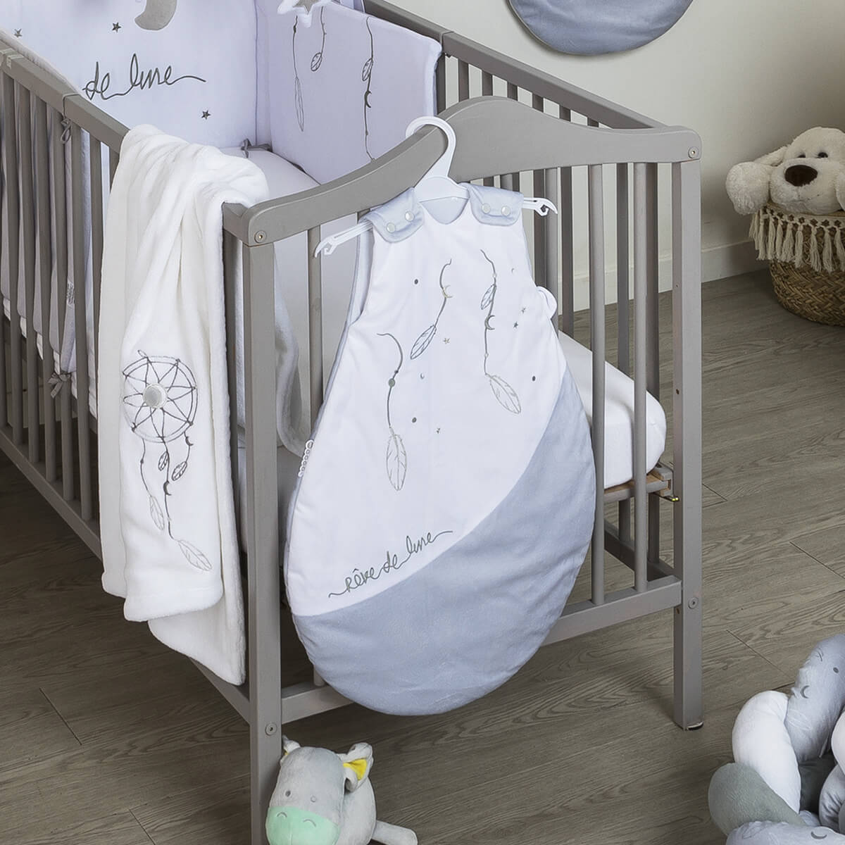 Linge de lit bébé Maison - taille 60x120 - Kiabi
